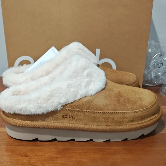 Earth Women's Cabera Platform Casual Slip-On Mules - Picture 2 of 7